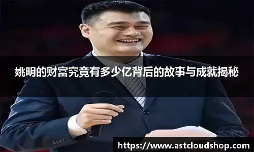 姚明的财富究竟有多少亿背后的故事与成就揭秘